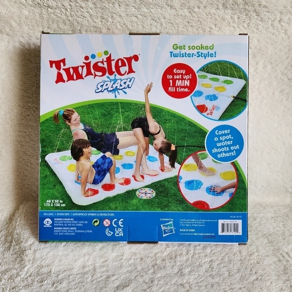 New summer Hasbro Twister Splash Game, age 6+